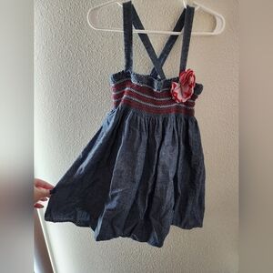 5T denim dress